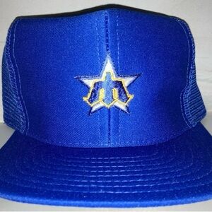 Vintage Seattle Mariners Snapback hat cap rare 90s MLB baseball griffey jr